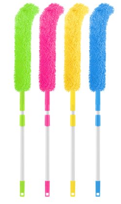Bettina Chenille Flexible Duster Telescopic Handle - Assorted