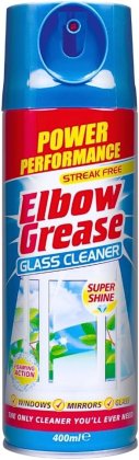 Elbow Grease Glass Cleaner Aerosol