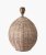 Pacific Lifestyle Raffles Large Rattan Cream Wash Table Lamp Base