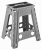 Zoom Tall Plastic Folding Stool - Assorted