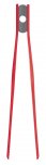 Colourworks Brights Flexible Silicone Tweezer Tongs Red