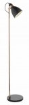 Dar Frederick Floor Lamp Black / Copper