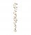 Premier Decorations 1.65m Lit Rustic Rope Garland