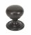 Aged Bronze Mushroom Cabinet Knob 38mm