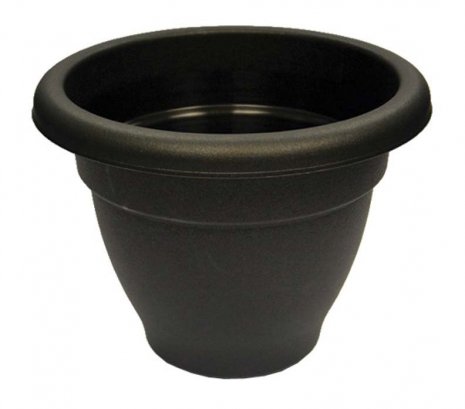Winchester Round Bell Pot 40cm - Black
