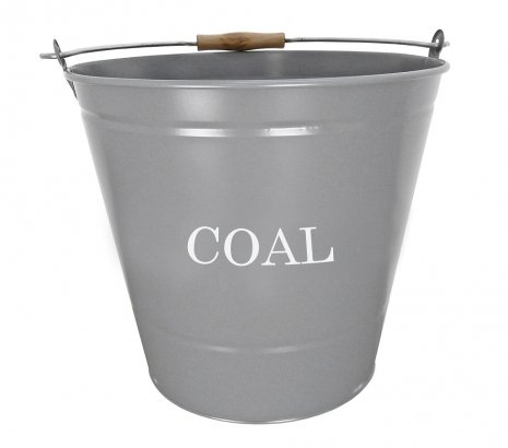 Manor Reproductions Coal Bucket - Grey