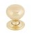 Polished Brass Mushroom Cabinet Knob 32mm
