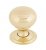 Polished Brass Mushroom Cabinet Knob 32mm