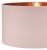 Dar Timon Easy Fit Pendant Pink with Copper Lining