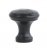 Black Hammered Cabinet Knob - Small