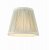 Noelle Grey Silk Pleated Shade 14cm
