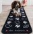 Pet Rebellion Stop Muddy Paws Dog Runner Extra Long Barrier 45 x 150cm - Country Walk Black