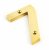 Polished Brass Numeral 7