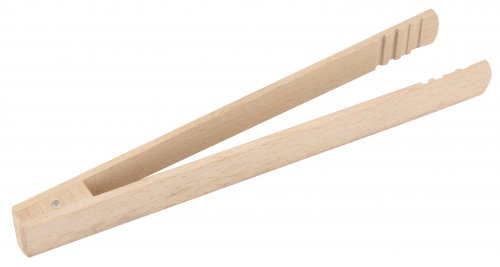 Apollo Housewares Beech Magnetic Toast Tongs 22cm