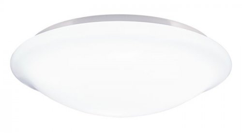 Dar Skye IP44 Round Acrylic Flush Ceiling Light