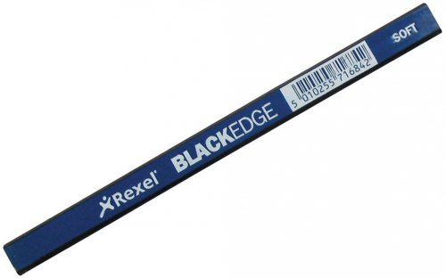 Rexel Blue Soft Carpenter's Pencil