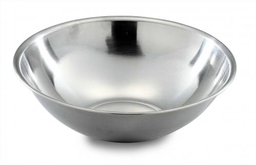 grunwerg economy mixing bowl rolled edge 8 qt. 13" dia.: 27cm (11")