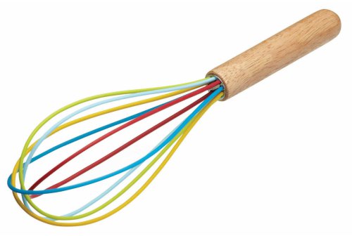 Let's Make Silicone Whisk Multicoloured