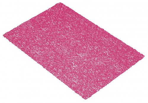 KitchenCraft Woven Placemat Pink Texture 30cm x 45cm