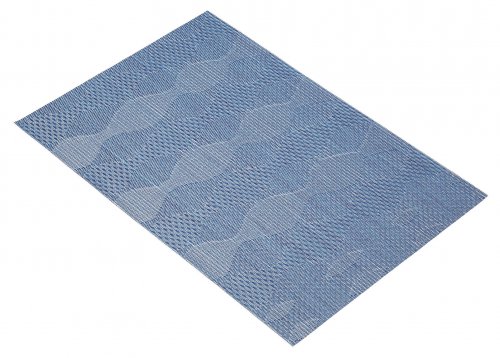 KitchenCraft Woven Blue Wave Placemat 30cm x 45cm