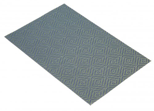 KitchenCraft Woven Blue Diamonds Placemat 30cm x 45cm