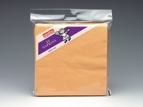 Caroline 2 Ply Napkins Peach (Pack of 20)