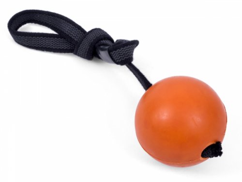 Petface Seriously Strong Solid Rubber Rope Ball - Various Sizes: Small