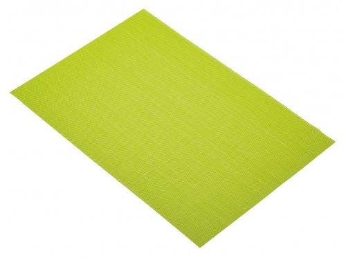 KitchenCraft Woven Placemat Green Weave 30cm x 45cm
