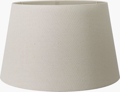 Pacific Lifestyle Coast Cream Calico Tapered Lampshade 40cm