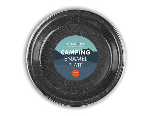 Procamp Camping Enamel Plate - 24cm