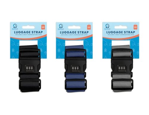 World Tour Tri Combo Luggage Strap - 1.8m