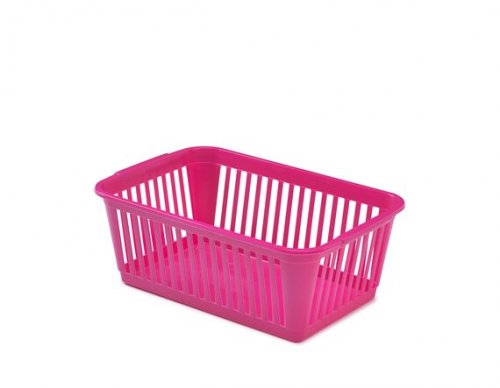 Whitefurze 30cm Handy Basket - Hot Pink