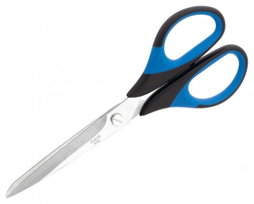 Judge Soft Grip Scissors All Purpose Curved 15cm/6