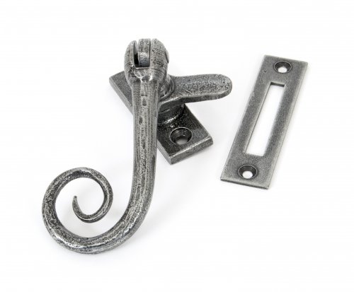 Pewter Monkeytail Fastener