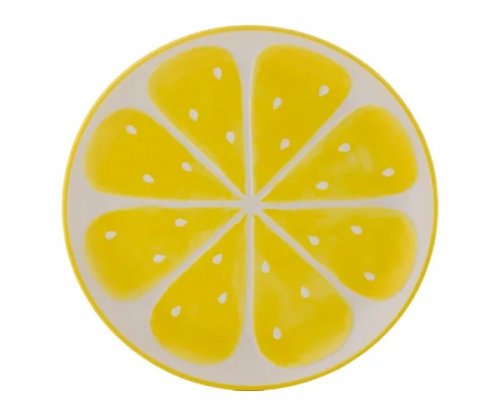 Typhoon World Foods 28cm Lemon Round Platter