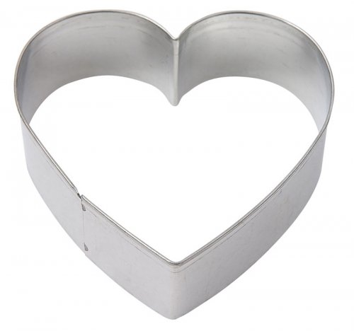 cookie cutter mini heart 3cm tin plate pack of 12 3cm