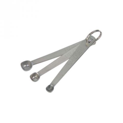 Dexam Stainless Steel Measuring Spoon Set - Pinch, Smidgen and Dash