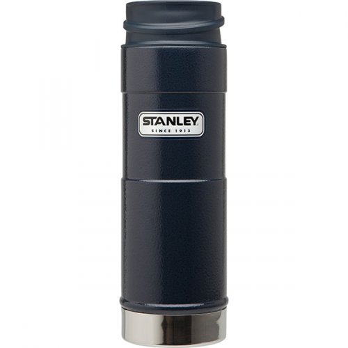 stanley classic one hand vacuum mug 473ml navy