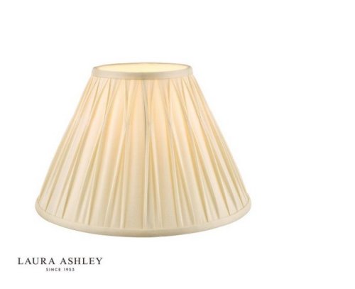 Laura Ashley Fenn Silk Empire Drum Shade Ivory 30cm/12 inch
