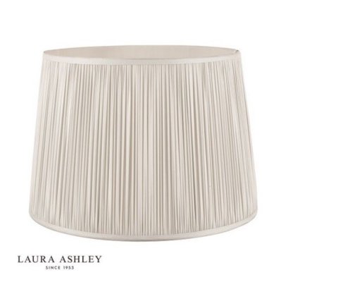 Laura Ashley Hemsley Silk Shade Silver 40.5cm/16 inch