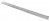 Pewter 800mm Plain Fingerplate