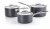 Stellar Hard Anodised Non-Stick 3 Piece Saucepan Set