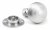 Satin Chrome Heavy Beehive Mortice/Rim Knob Set