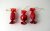 Giftware Trading Red Glass Sweet Tree Decoration 9cm - Assorted