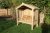 Churnet Valley Cottage Fully Enclosed 3 Seater Arbour