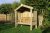 Churnet Valley Cottage Fully Enclosed 3 Seater Arbour
