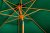 Green 3m Woodlook Crank and Tilt Parasol