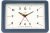 Acctim Drake Sweep Alarm Clock - Suede Blue