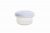 Whitefurze 0.25L Round Food - White Lid