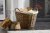 Inglenook Wicker Log Basket with Removable Linen Lining